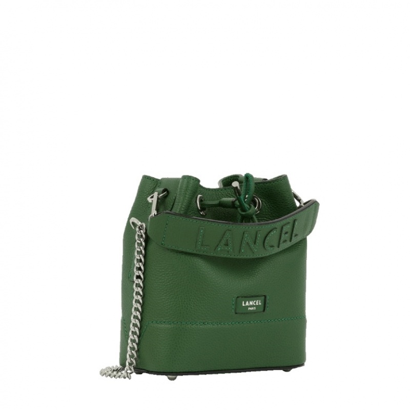 Lancel Ninon Bucket Tasche Damen Grün | ZAM9435ET