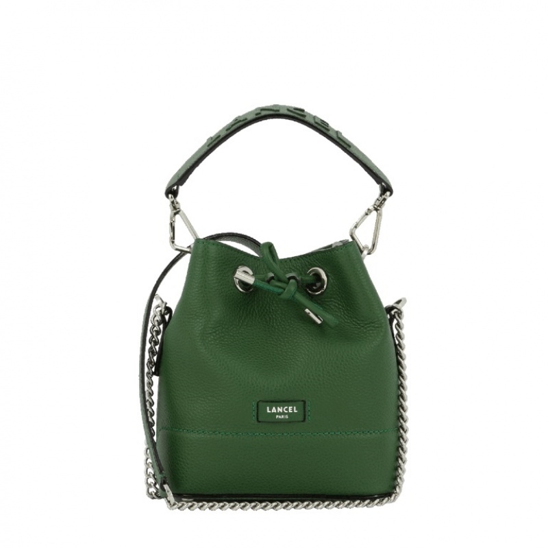 Lancel Ninon Bucket Tasche Damen Grün | ZAM9435ET