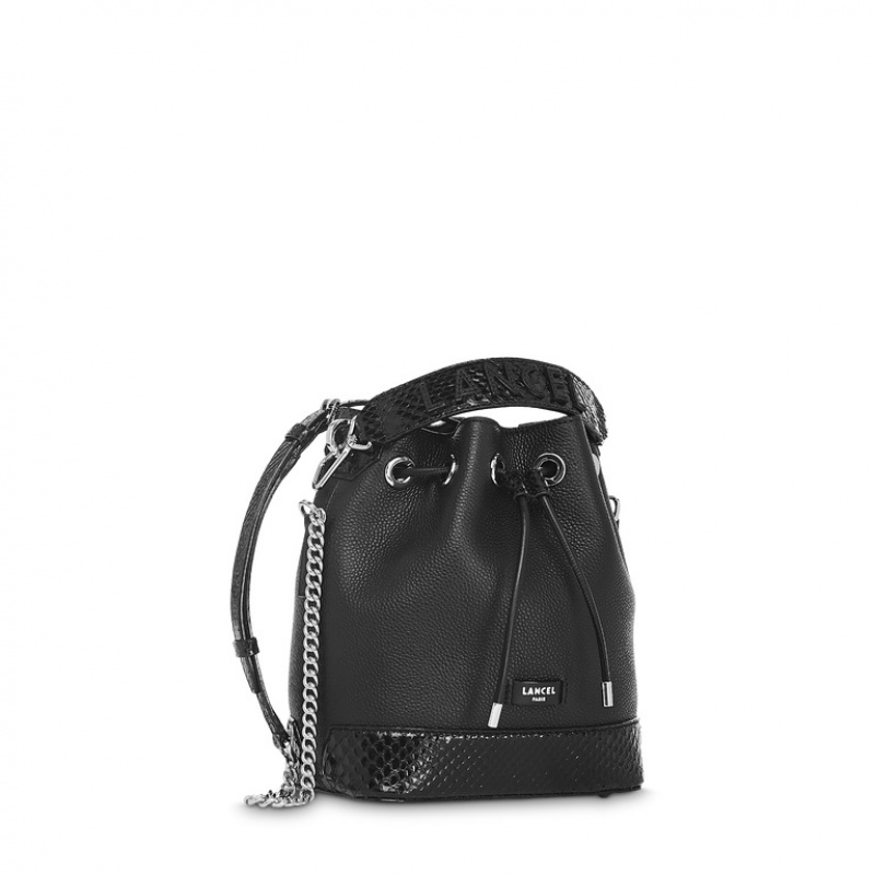 Lancel Ninon Bucket Tasche Damen Schwarz | MCK249IM