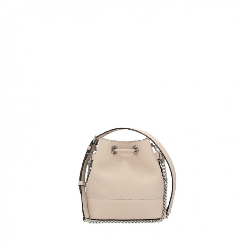 Lancel Ninon Bucket Tasche Damen Weiß | QAV244QB