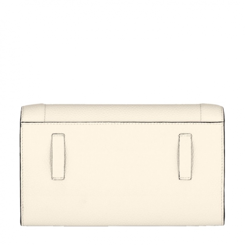 Lancel Ninon Chain Wallet Unterarmtasche-Taschen Damen Weiß | DKJ723ML