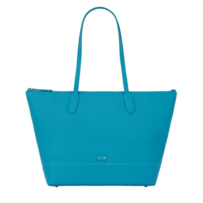 Lancel Ninon Ew Zip Tragetaschen Damen Blau | IIA2055LK