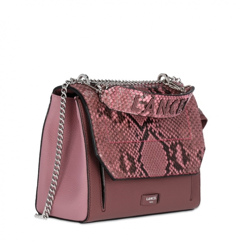 Lancel Ninon Flap Handtasche Damen Lila | WBG9623WX