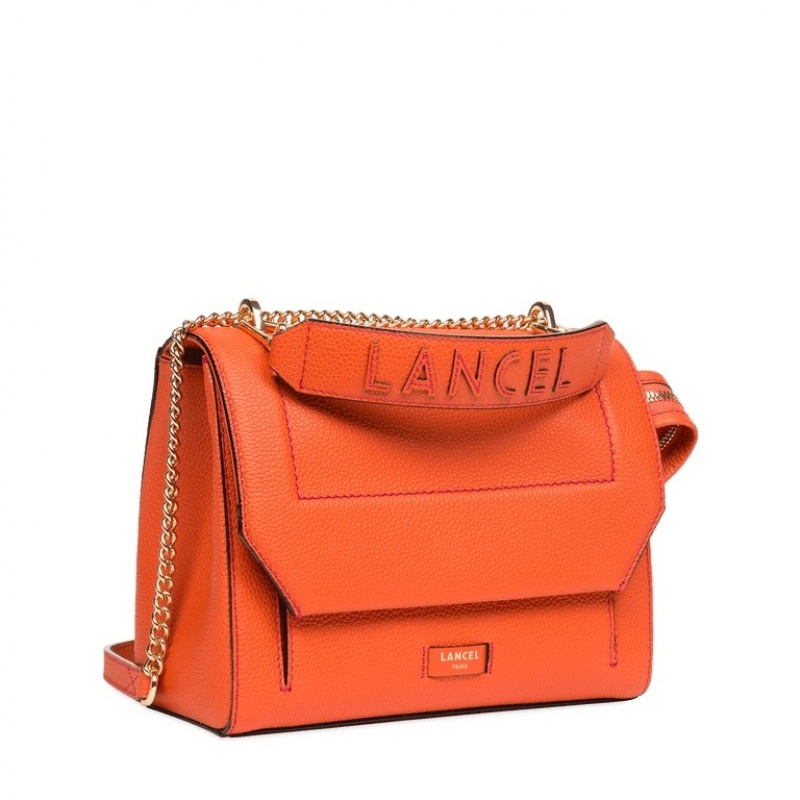 Lancel Ninon Flap Handtasche Damen Orange | VMF4480AK