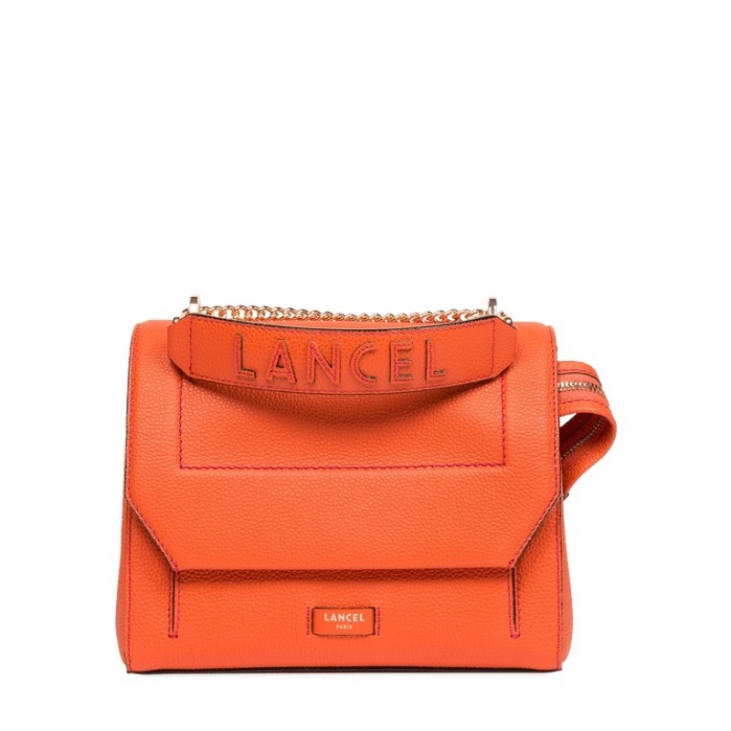 Lancel Ninon Flap Handtasche Damen Orange | VMF4480AK