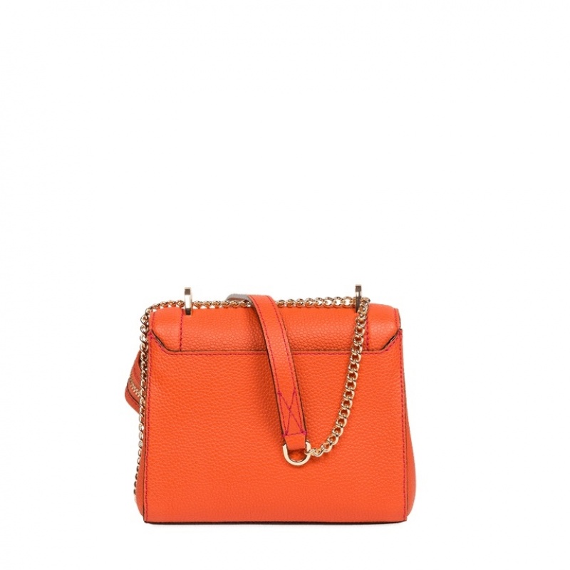 Lancel Ninon Flap Handtasche Damen Orange | SKN928JR