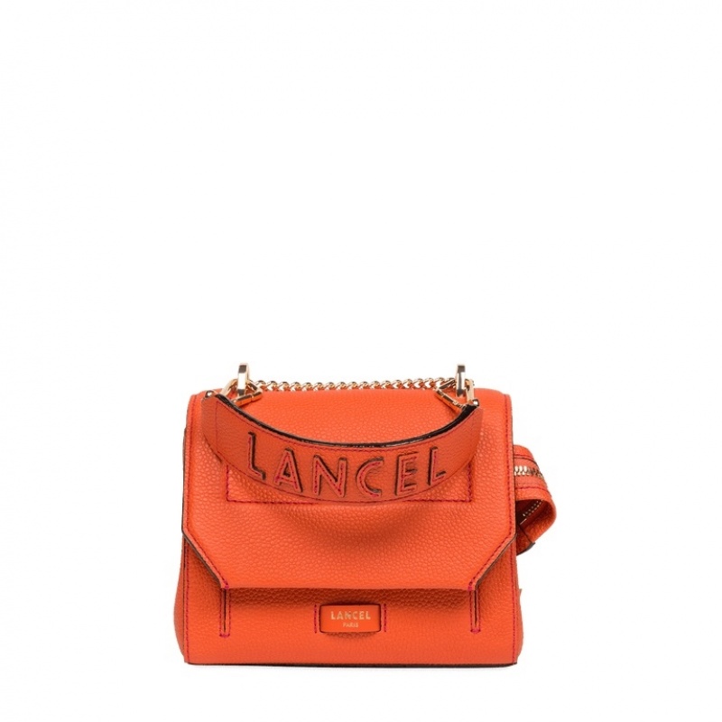 Lancel Ninon Flap Handtasche Damen Orange | SKN928JR