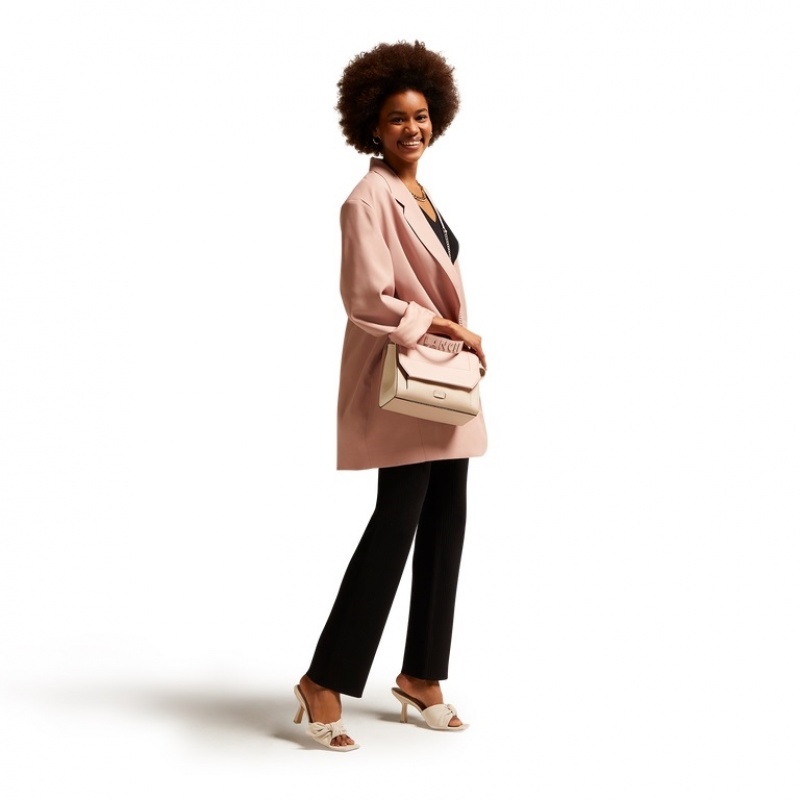 Lancel Ninon Flap Handtasche Damen Rosa | XBB593WL