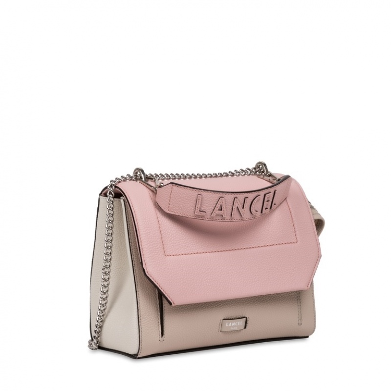 Lancel Ninon Flap Handtasche Damen Rosa | XBB593WL