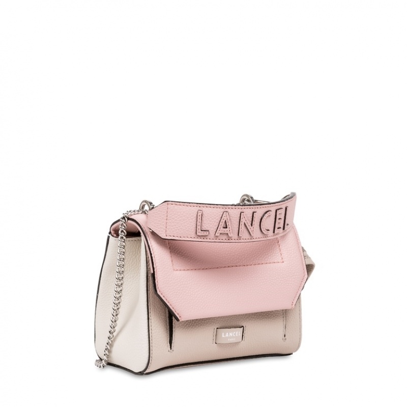 Lancel Ninon Flap Handtasche Damen Rosa | TYV534GJ