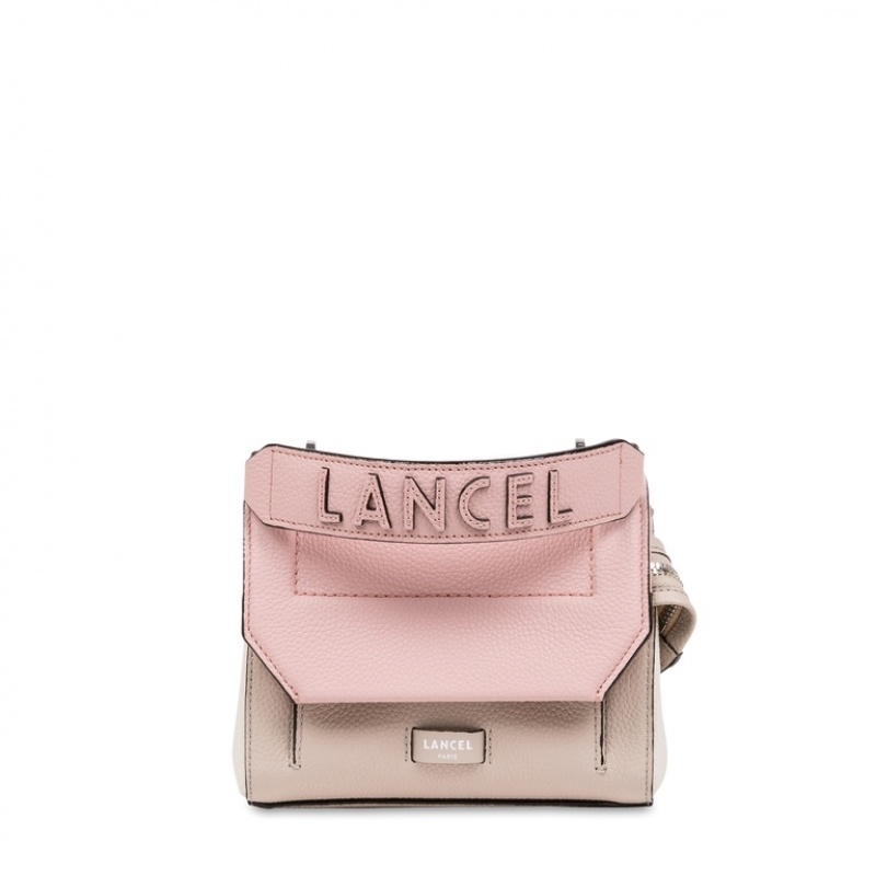 Lancel Ninon Flap Handtasche Damen Rosa | TYV534GJ