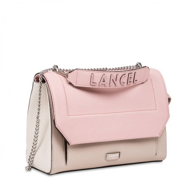 Lancel Ninon Flap Handtasche Damen Rosa | FPY7712JB