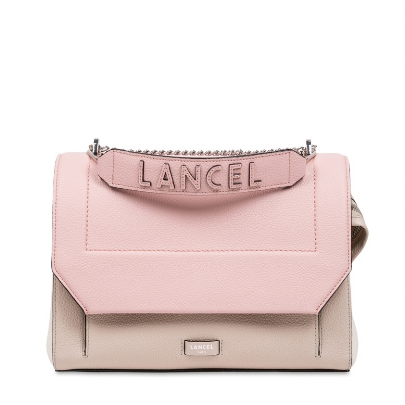 Lancel Ninon Flap Handtasche Damen Rosa | FPY7712JB