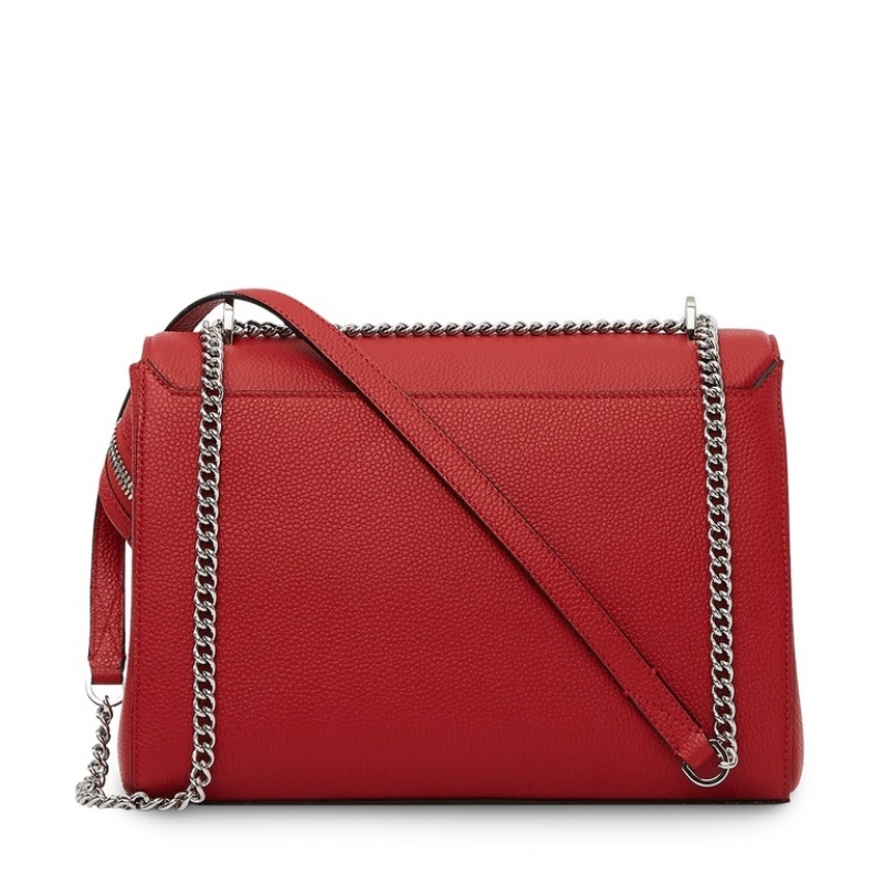 Lancel Ninon Flap Handtasche Damen Rot | CPY3650NO