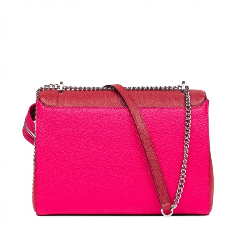 Lancel Ninon Flap Handtasche Damen Rot | KIH9730DS