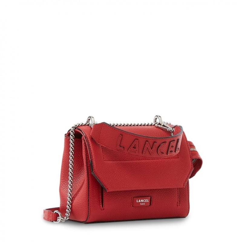 Lancel Ninon Flap Handtasche Damen Rot | BWZ371JE