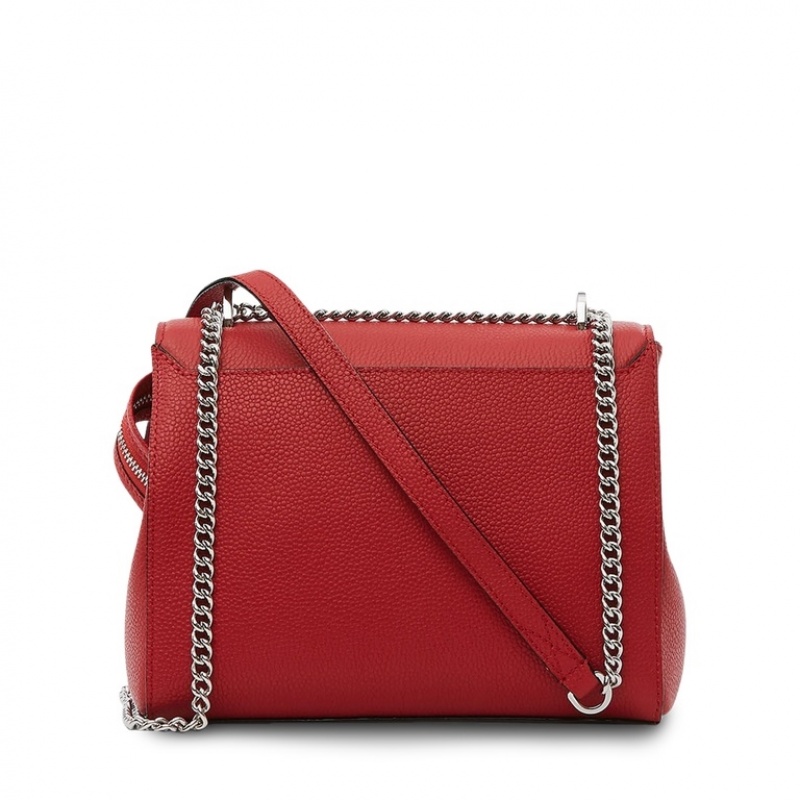 Lancel Ninon Flap Handtasche Damen Rot | ISY5295RK