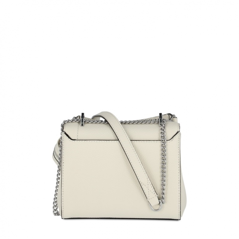 Lancel Ninon Flap Handtasche Damen Weiß | GZJ2166AN