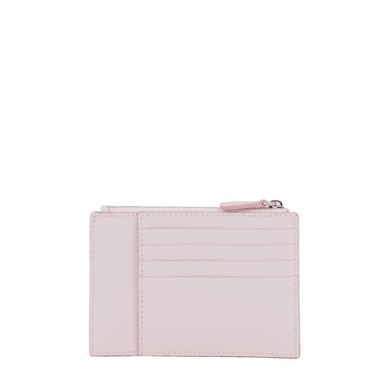 Lancel Ninon L Zip Kartenhülle Damen Rosa | SOE929IL