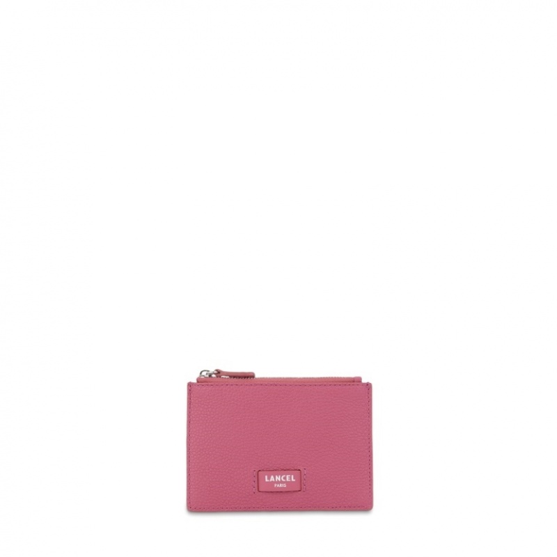 Lancel Ninon L Zip Kartenhülle Damen Rosa | XXQ927HK