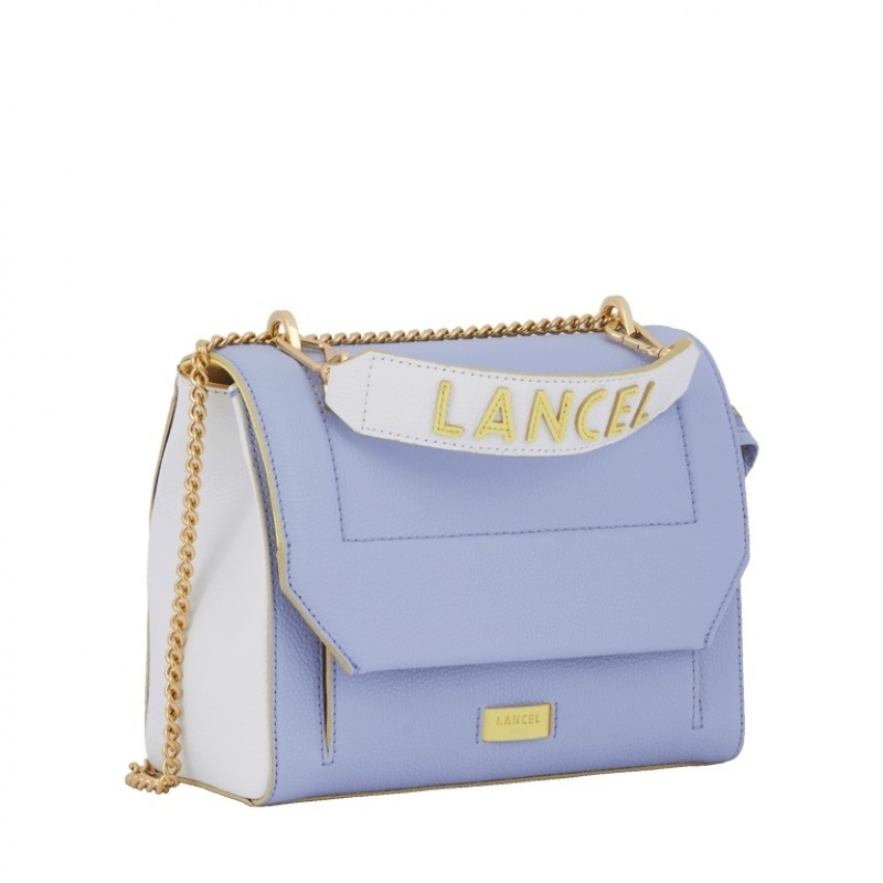 Lancel Ninon M Flap Schultertaschen Damen Lila | UGL8410AW