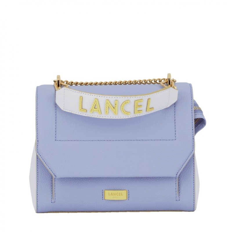 Lancel Ninon M Flap Schultertaschen Damen Lila | UGL8410AW