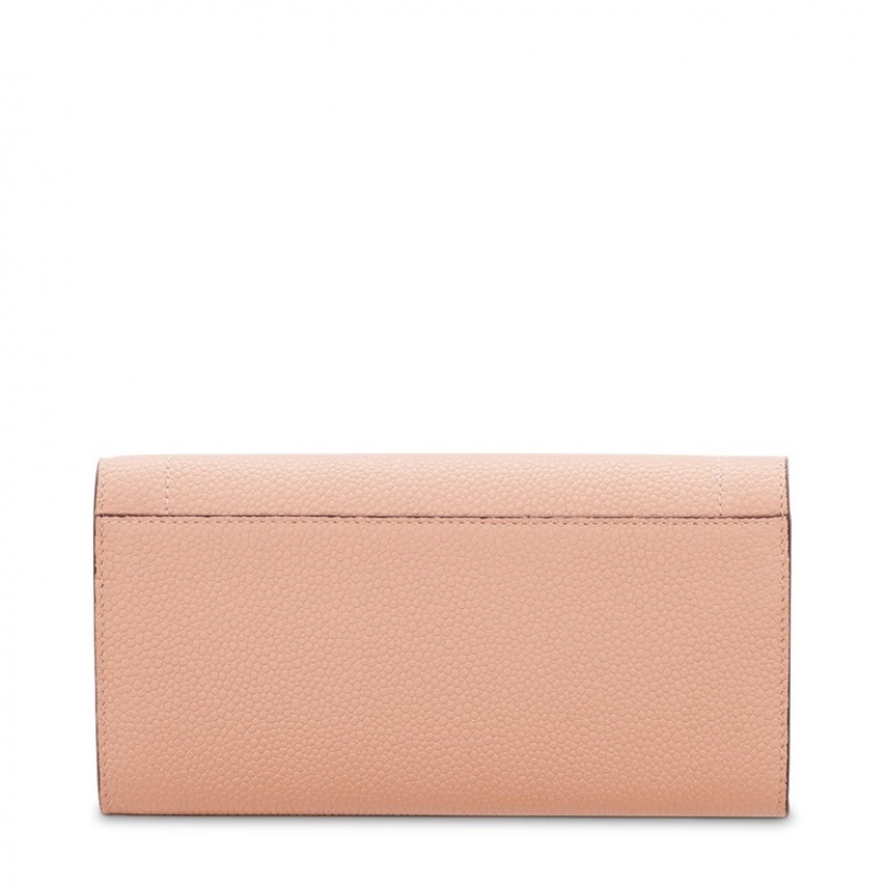 Lancel Ninon Medium With Flap Geldbörse Damen Rosa | RZQ6483HJ