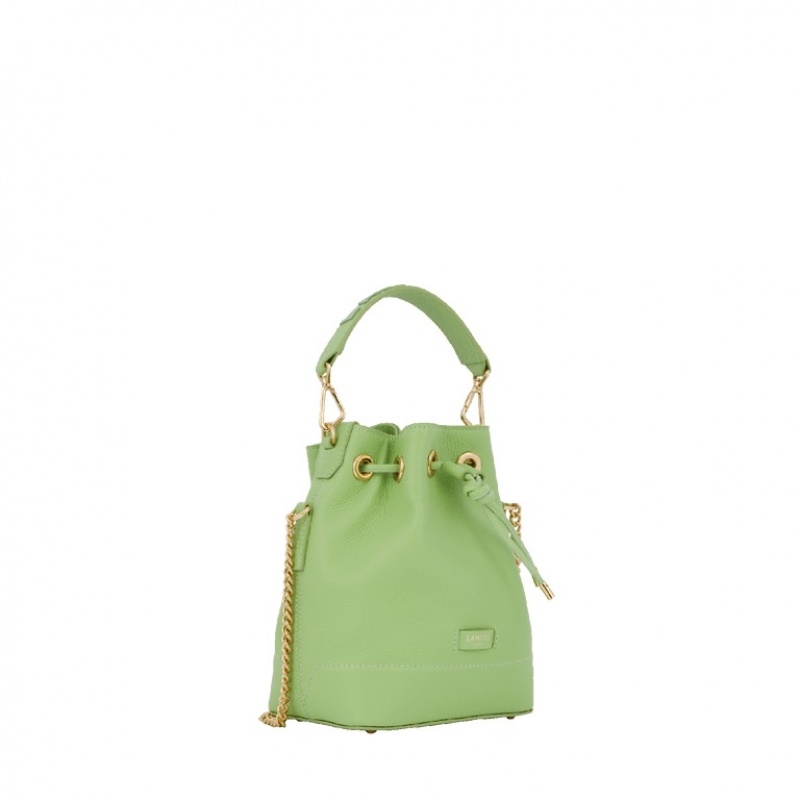 Lancel Ninon Mini Bucket Tasche Damen Grün | YVU199EE