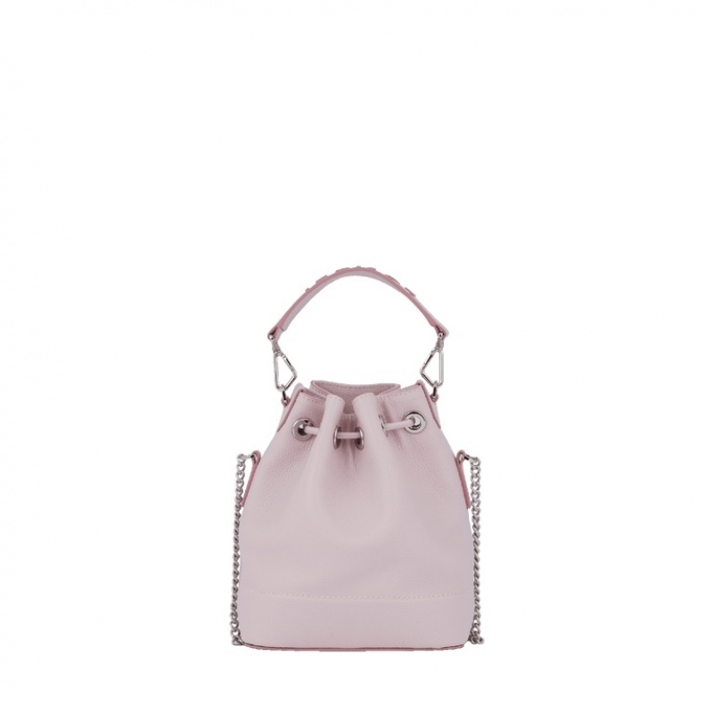 Lancel Ninon Mini Bucket Tasche Damen Rosa | UUO856NM