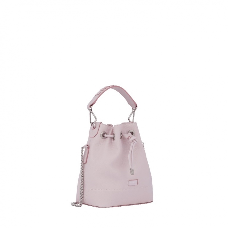 Lancel Ninon Mini Bucket Tasche Damen Rosa | UUO856NM