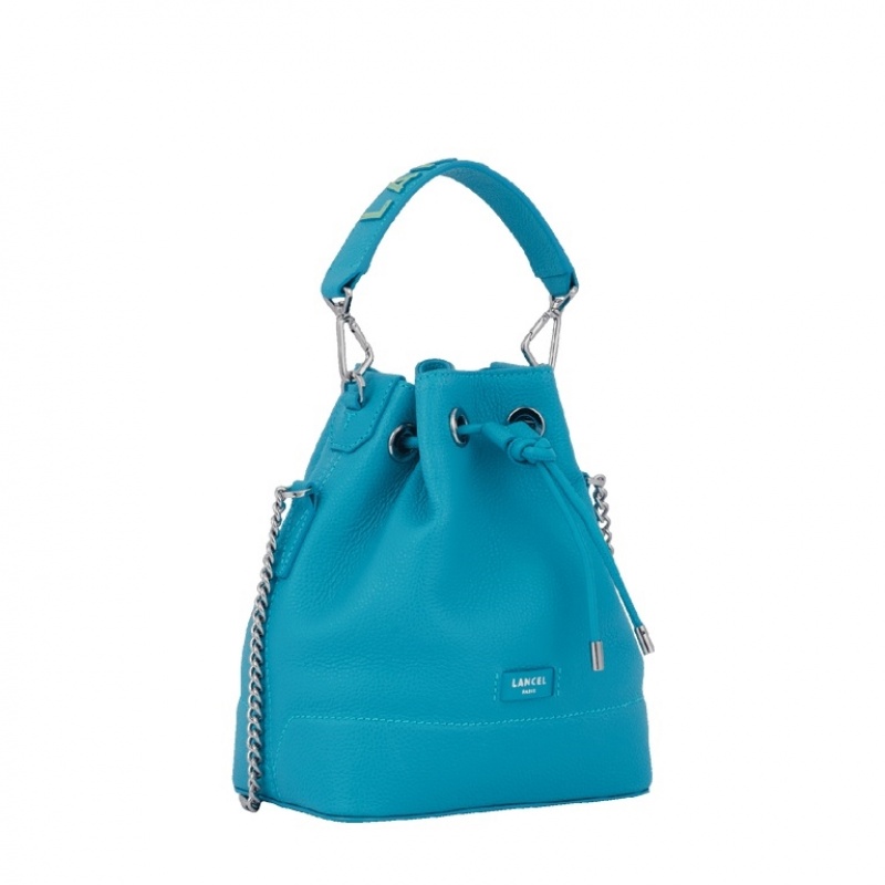 Lancel Ninon S Bucket Tasche Damen Blau | RUE4564UH