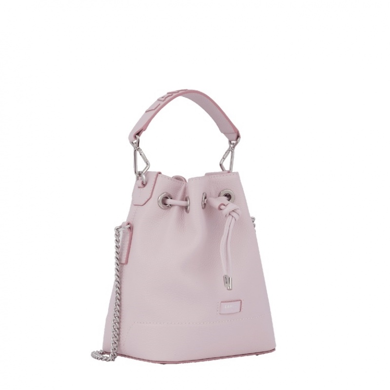 Lancel Ninon S Bucket Tasche Damen Rosa | QWD5387FO