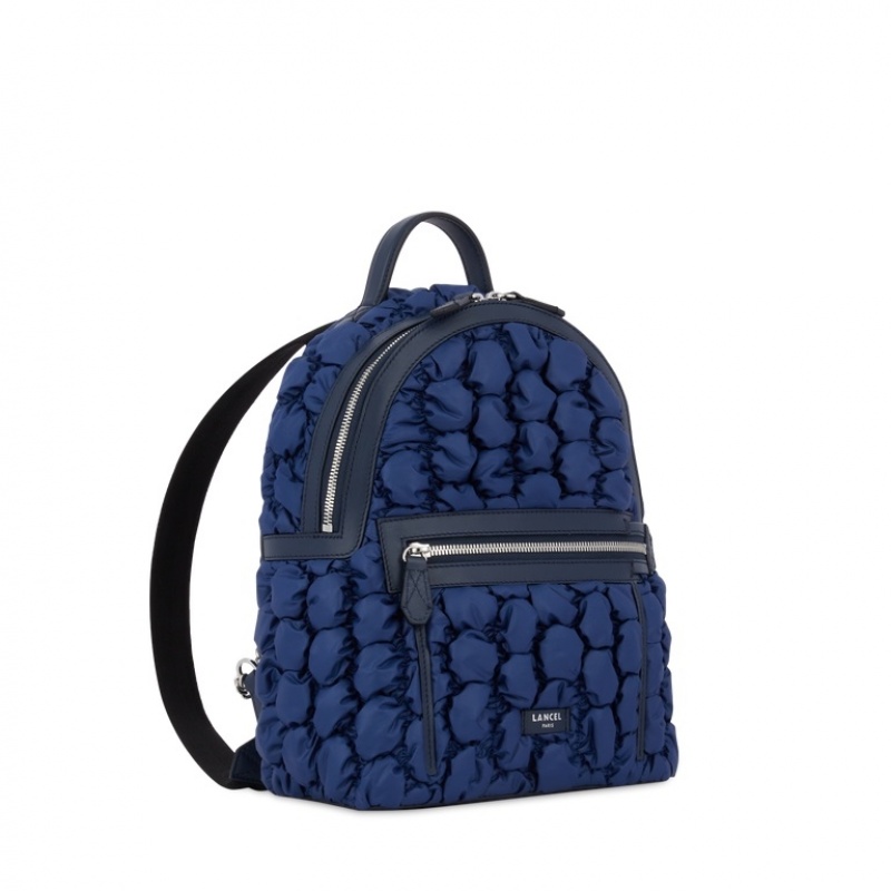 Lancel Ninon S Rucksack Damen Blau | IQI7187OT