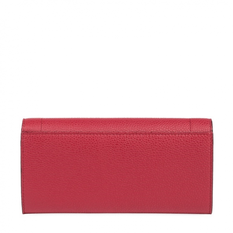 Lancel Ninon Slim With Flap Geldbörse Damen Rot | ONC449RQ