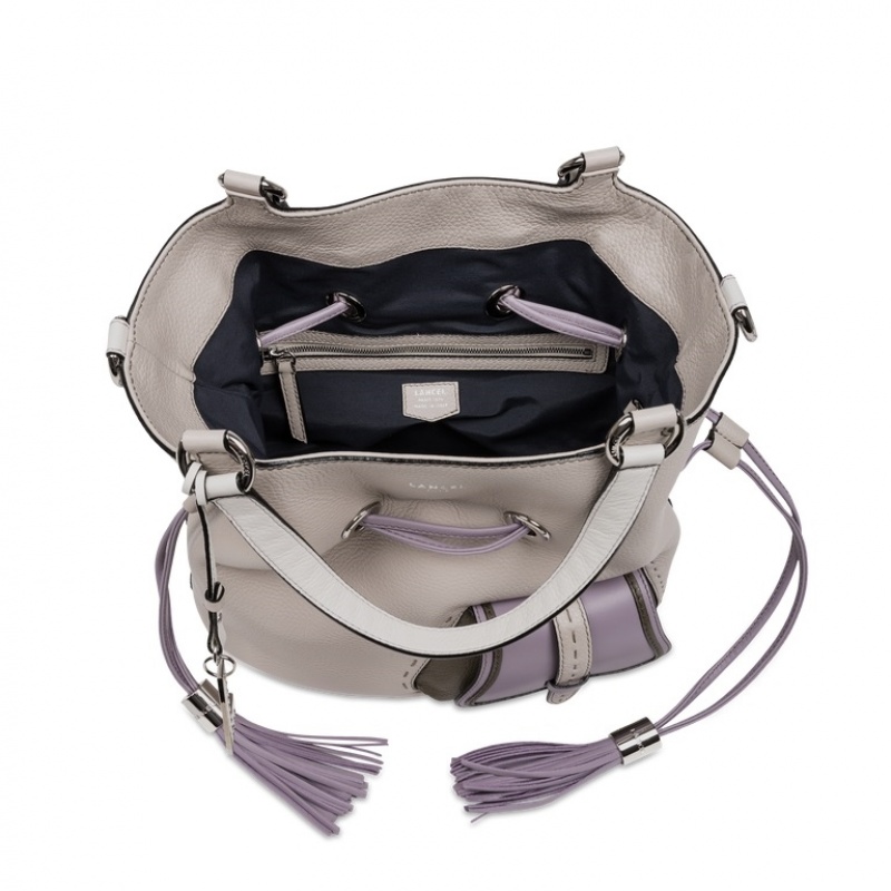 Lancel Premier Flirt Bucket Tasche Damen Grau | SRX5239TQ