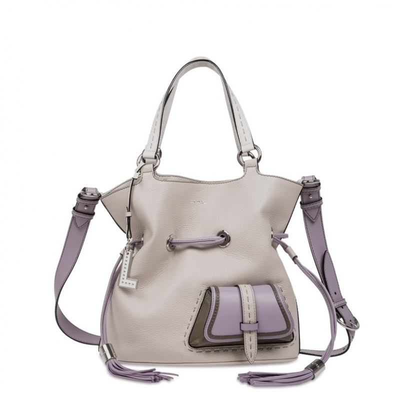 Lancel Premier Flirt Bucket Tasche Damen Grau | SRX5239TQ