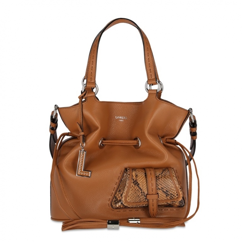 Lancel Premier Flirt Bucket Tasche Damen Braun | FMW11IF