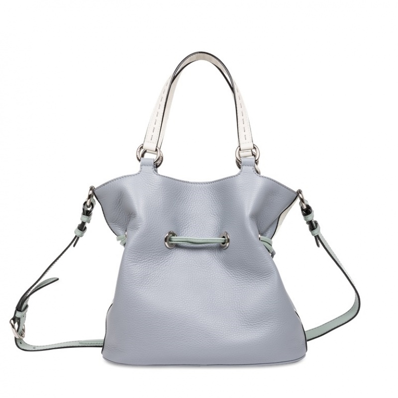 Lancel Premier Flirt Bucket Tasche Damen Blau Grün | QWH2865FG