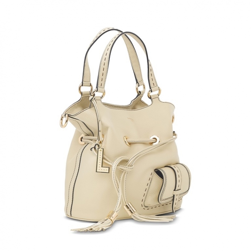 Lancel Premier Flirt Bucket Tasche Damen Weiß | CBT7269JQ