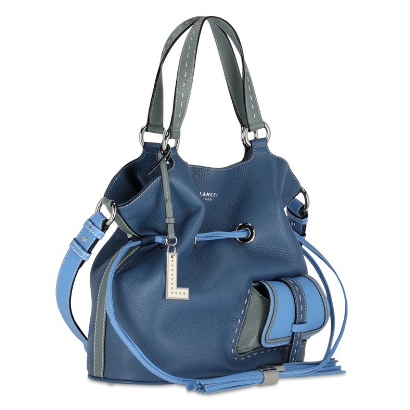 Lancel Premier Flirt Bucket Tasche Damen Blau | ZLT3974TW