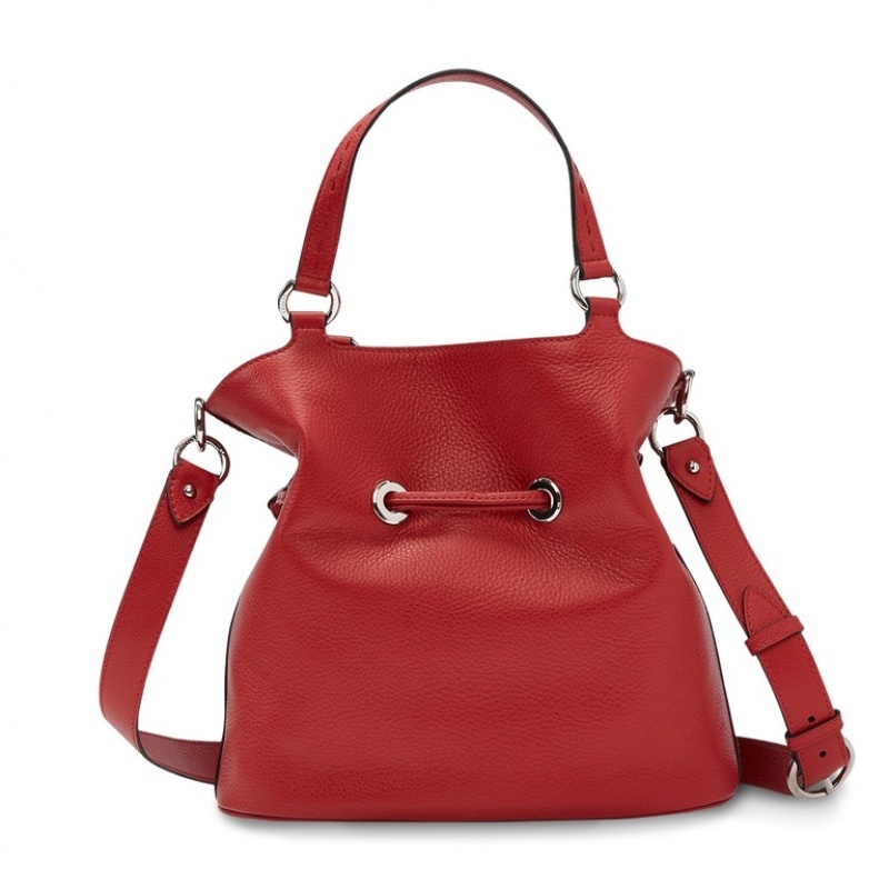 Lancel Premier Flirt Bucket Tasche Damen Rot | MAZ224MO