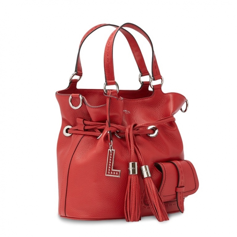 Lancel Premier Flirt Bucket Tasche Damen Rot | MAZ224MO