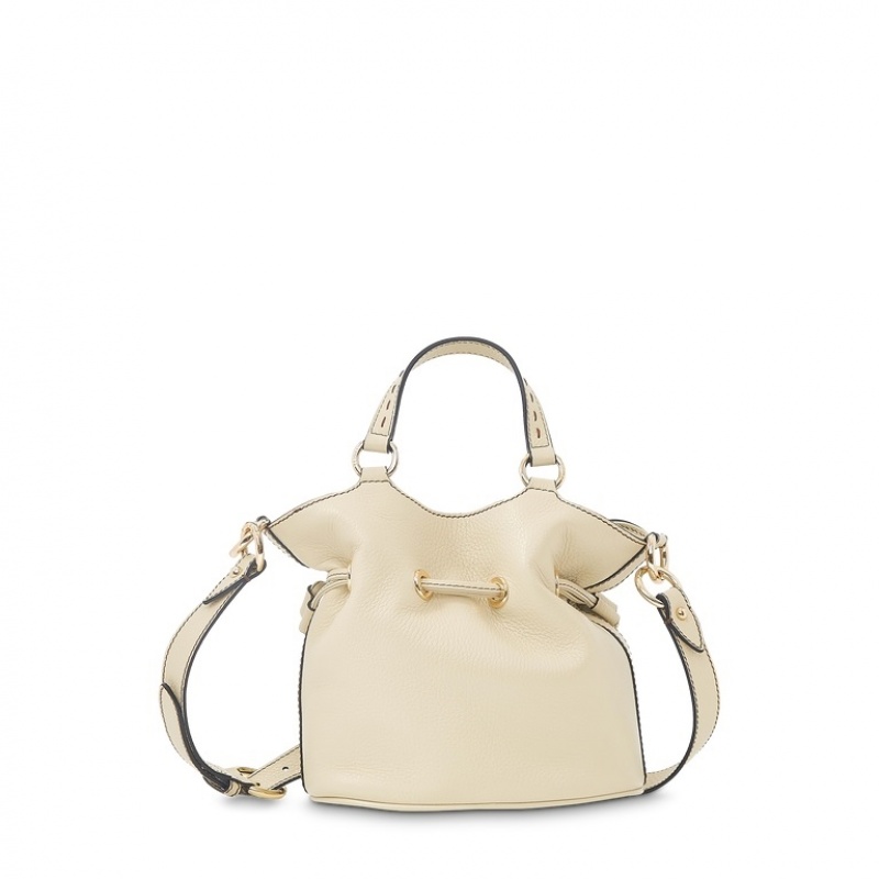 Lancel Premier Flirt Bucket Tasche Damen Weiß | IEJ1129IJ