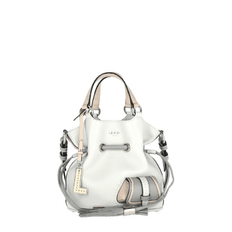 Lancel Premier Flirt Bucket Tasche Damen Weiß | ZCV9128NN