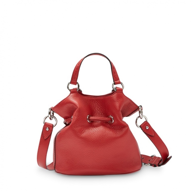 Lancel Premier Flirt Bucket Tasche Damen Rot | UWQ256QX