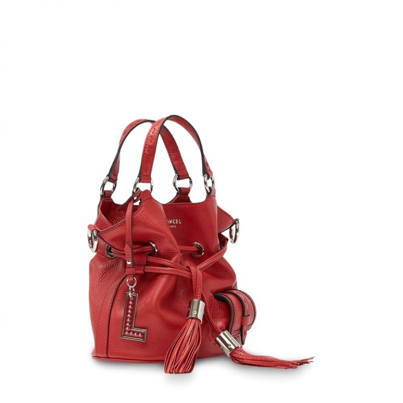 Lancel Premier Flirt Bucket Tasche Damen Rot | UWQ256QX