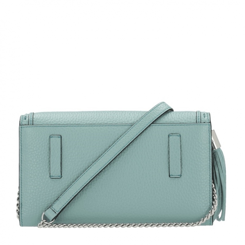 Lancel Premier Flirt Chain Wallet Unterarmtasche-Taschen Damen Blau | MNZ8543IK