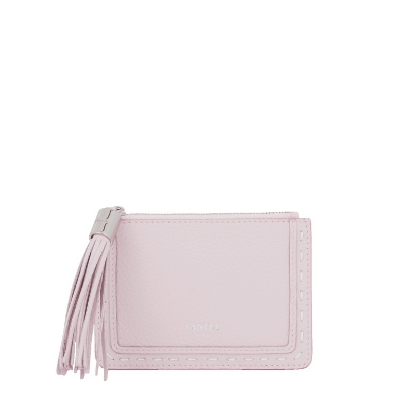 Lancel Premier Flirt L Zip Kartenhülle Damen Rosa | AAX5640IW