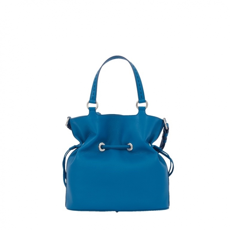 Lancel Premier Flirt M Bucket Tasche Damen Tiefesblau | VJN5790WU