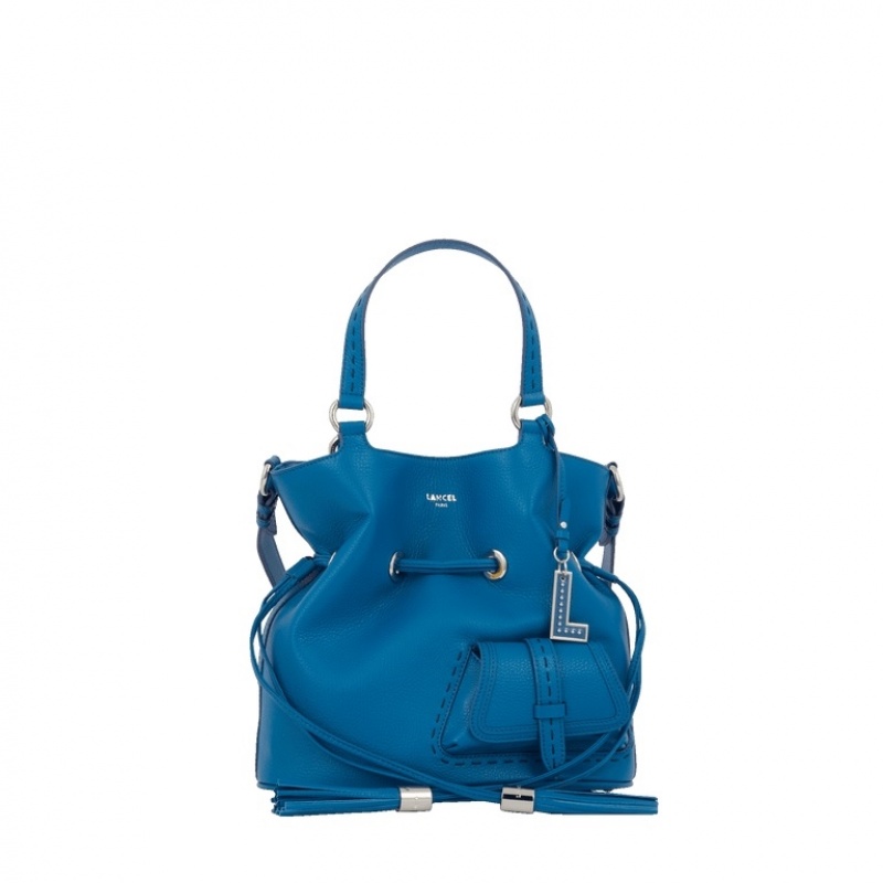 Lancel Premier Flirt M Bucket Tasche Damen Tiefesblau | VJN5790WU